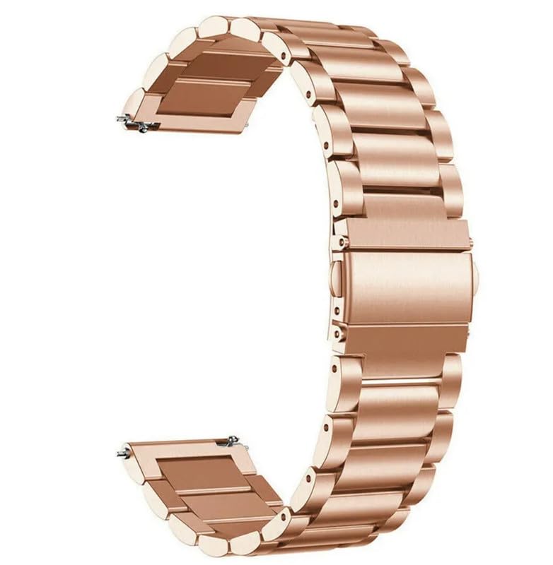 Image of Smart Watch Strap Compatible with Ambrane Wise Stud Smart Watch - SS Strap