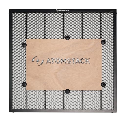Atomstack Mesa De Trabajo Láser Honeycomb Para Máquina De Grabado Láser, Protección De Sobremesa, Mesa De Panal Con Protección Láser, 400 X 400 X 22 Mm