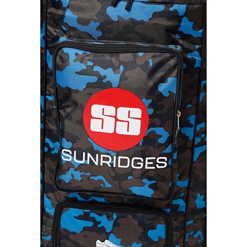 Image of SS Camo Duffle blue kit bag - Blue
