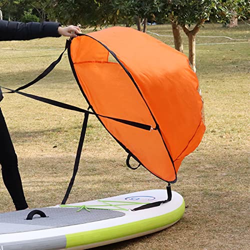 42 inch Downwind Wind Sail Kit Kajak Wind Zeil Kajak Paddle Board Accessoires Draagbare Eenvoudige installatie en snel inzetbaar! - Image 3