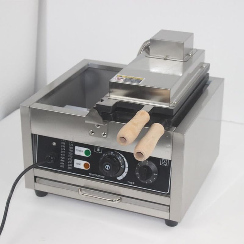 Taiyaki Maker 3PCS Fish Shaped Waffle Maker Machine 1400W Ice Cream Taiyaki Maker Non-stick Coating Electric
