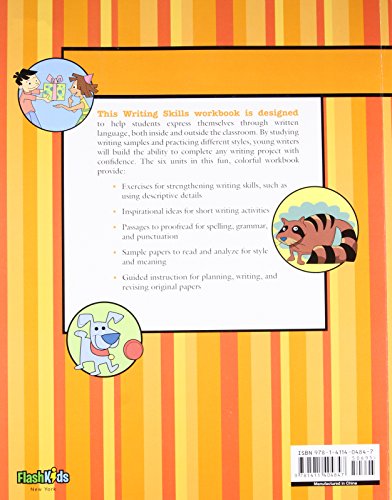 Writing Skills: Grade 4 (Flash Kids Harcourt Family Learning) - Image 2
