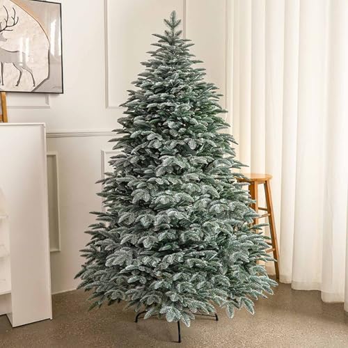 Árbol de Navidad artificial flocado con nieve para decorar tu salón o fiesta de forma mágica