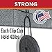 Grip Clip Roof Clips, Safe for Heat Tape, Electric Cable & Roof Heat Cable Installation, Prevents Roof Damage, Easy Nail-Free Outdoor Cable Clips, Your Ultimate Cable Clip (.325-25 Pack)