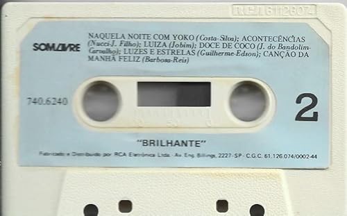 Brilhante - Fita Cassete K7 Trilha Nacional Novela - 1981