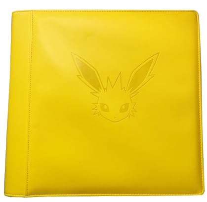 Official Pokemon Binder Jolteon Chinese Eevee Gift Box Exclusive Made in Japan Can Hold 480 Cards