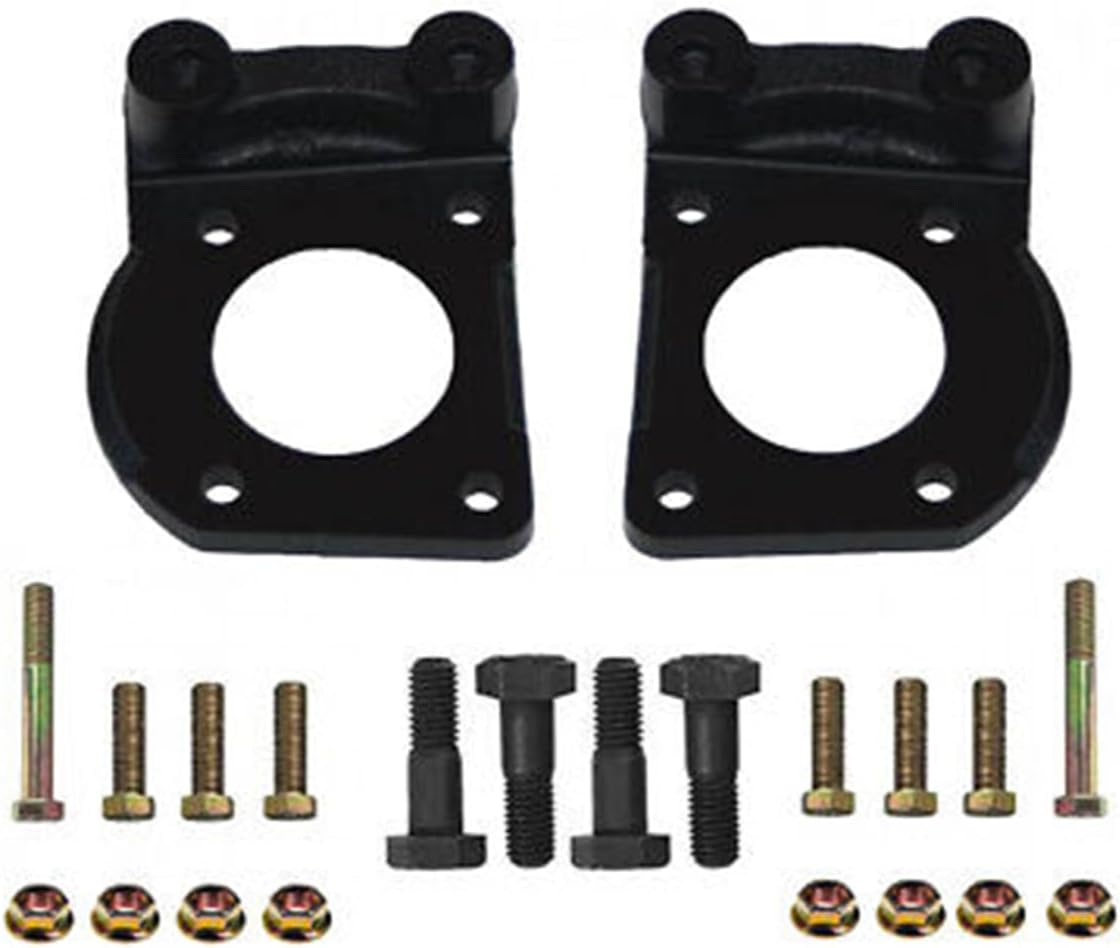 Force 10 Brakes Compatible with 1964-66 Mustang Accessories, Front Brake Caliper Bracket, Disc Brake Bolt Kit, Caliper Set, Brake Kit, Bracket Mount, Caliper Bolts for Classic Ford Muscle Cars
