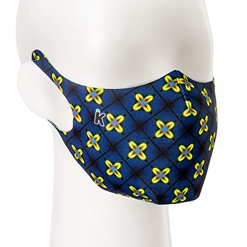 imaskki, Mascarilla higiénica reutilizable de Neopreno, Cobertor Facial Comunitario, homologada UNE 0065:2020 y CWA 17553/2020, adaptada a CSM/115/2021 de 12/2/2021. Color Lights, Adulto talla L