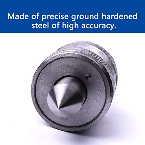 Atoplee 1Pc Live Center Mt2 Morse Taper Triple Bearing 2 Mt .0002" For High Speed Turning Cnc Working #TOP3