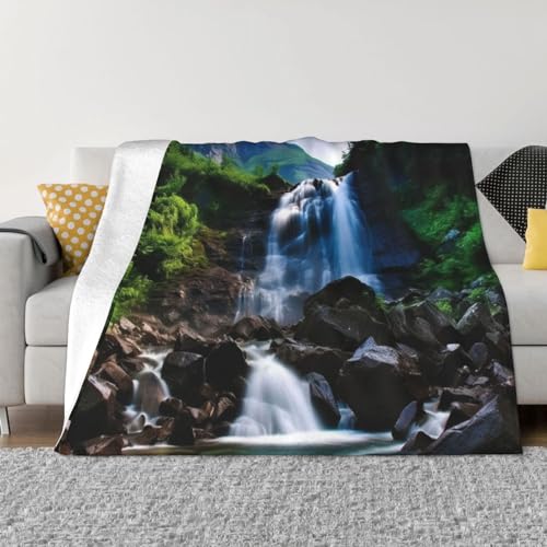 Couverture en micro-polaire haut de gamme en microfibre douce effet peluche - 2