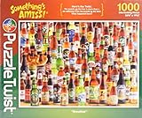 PuzzleTwist - Brewfest - 1000 Piece Jigsaw Puzzle, Something’s Amiss! Series, Unique Challenging Fun for Adults Family Teens, Made in USA