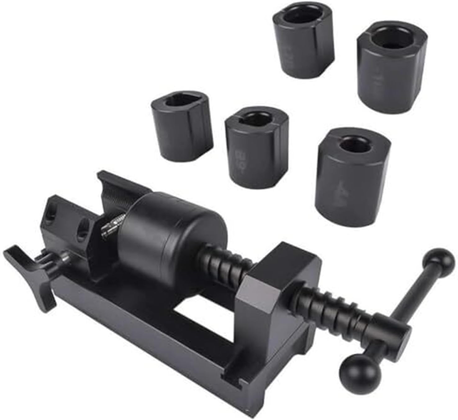 Professional Fuel Line Fitting Tool Kit, AN Wrench Set For Hose End Socket Nuts Sizes -4 To -16, Includes Adapters For Installation And Removal, Durable Automotive Repair Tool