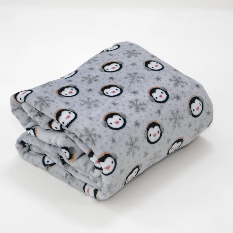 Florida Baby Blanket 140x100 cm Soft Flannel AC Blanket for Newborn, Infant, Toddler (0-5 Yrs) All Season Swaddle Wrapper Lightweight Baby Bedding for Boys & Girls Monkey Print (Grey)-image-22