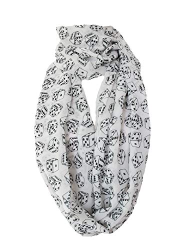Etwoa Dice Infinity Circle Loop Scarf3