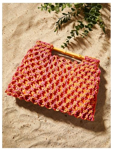Image of Floerns Women's Straw Bag Handle Beach Clutch Purse Hobo Handbag