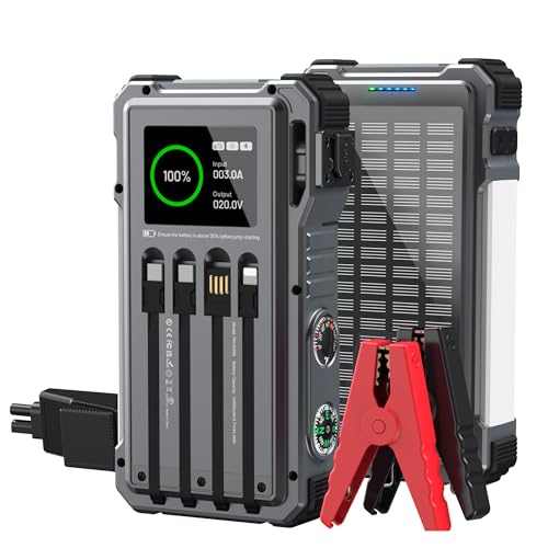 W39S 5000A Solar Jump Starter