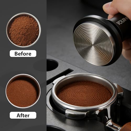 Image of 51mm Espresso Tamper, Spring Loaded Self leveling Coffee Tamper