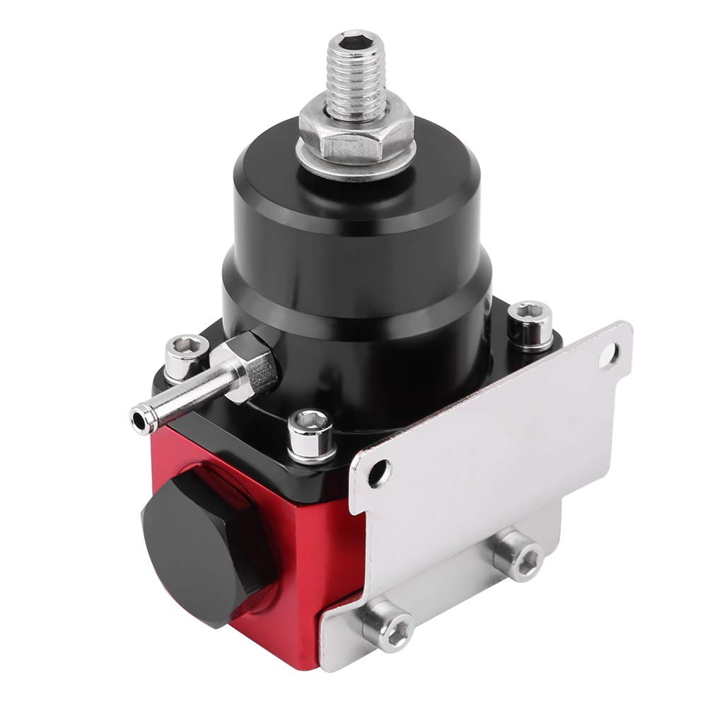 KIMISS Kit regolatore di pressione carburante universale regolabile 0-100psi calibro AN 6 raccordo