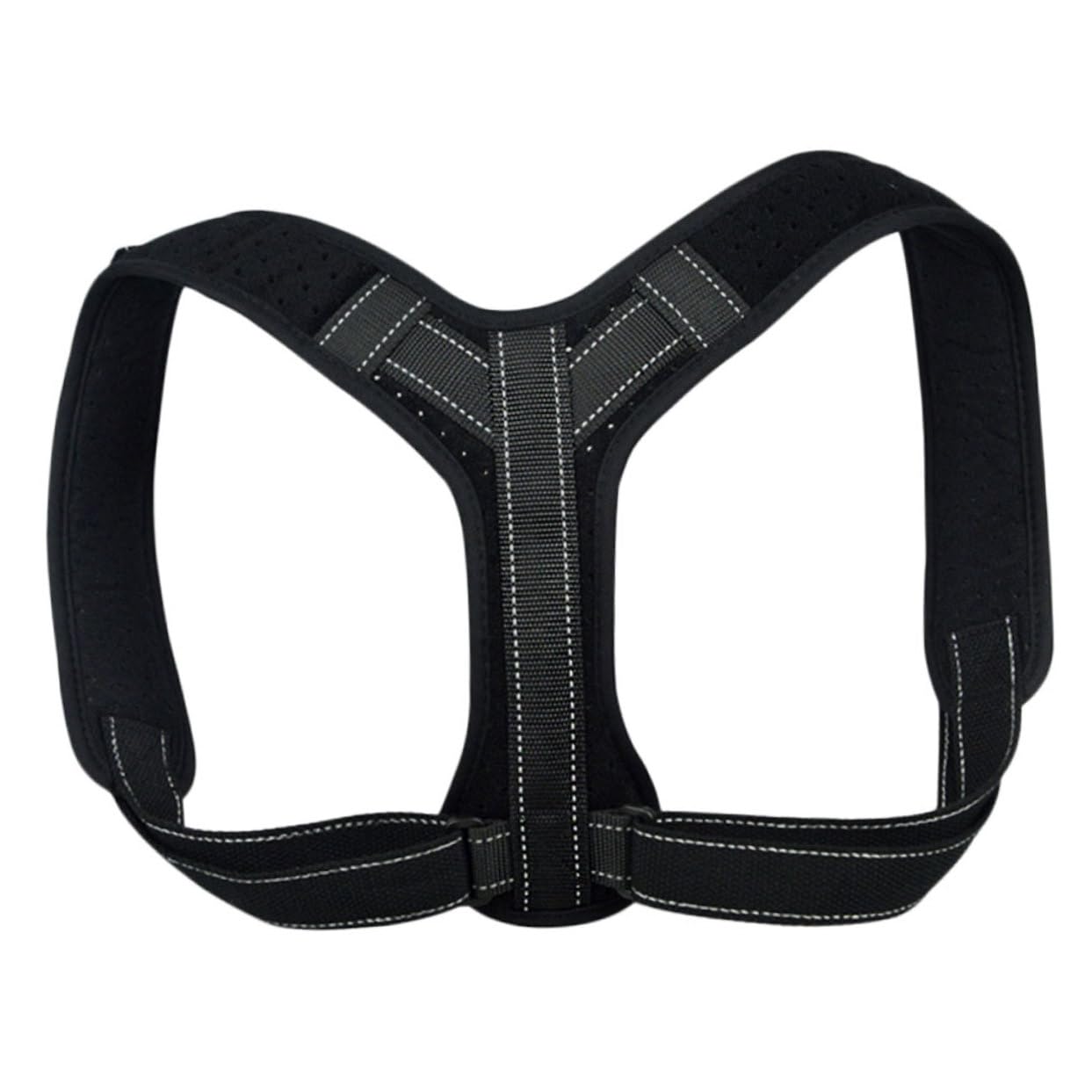 BCOATH Shoulder Posture Brace Posture Black Size of Material Comfortable Fit Washable