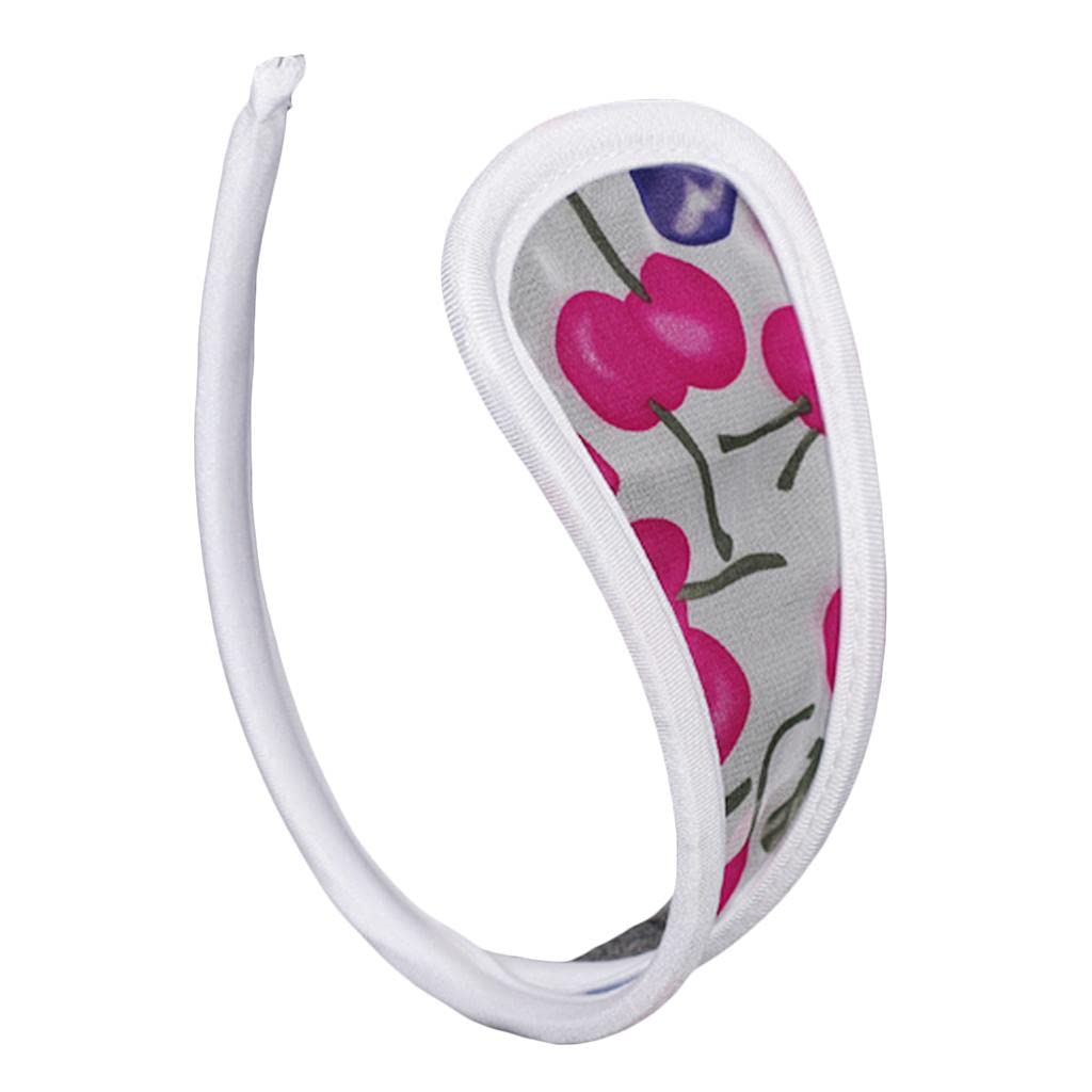 snappsy Women White Edge Cherry Prints Semitransparent C-String Invisible Underwear| Cherry Print C-String Underwear | Seamless Invisible Women’s Lingerie | No Side Straps | Semi-Transparent-picture-15