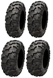 Full set of ITP Blackwater Evolution 26x9-12 and 26x11-12 ATV Tires (4)