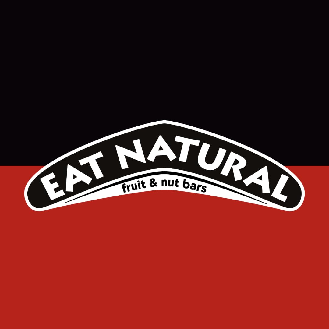 EAT NATURAL - Barres sans gluten - Cranberries, amandes, noix de coco et chocolat noir - 12 barres de 40g