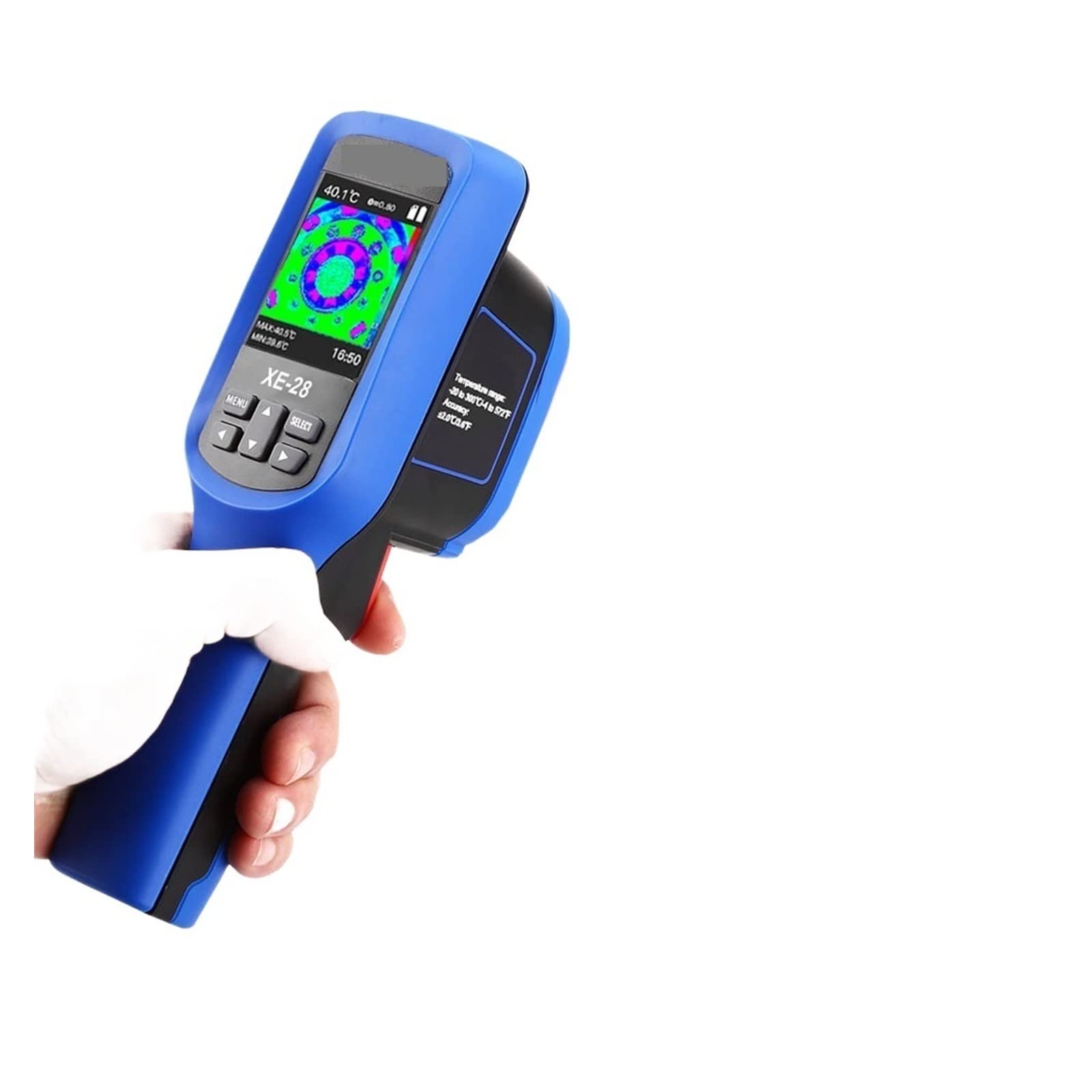 Cámara termográfica Profesional Cámara infrarroja de Mano de Alta resolución Imágenes térmicas de Alta sensibilidad for reparación(XE-26)