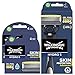 Wilkinson Sword - Maquinilla de Afeitar Hydro 5 Sense Energize + 8 Recambios de Cuchillas de Afeitar, Menta Energizante - Maquina de afeitar de 5 cuchillas con amortiguador Shock Absorb