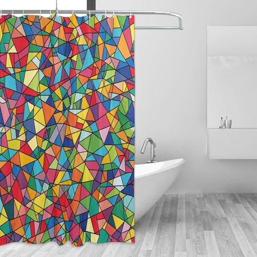 Rideau de douche imperméable 182 cm pour stopper les éclaboussures au sol - 3