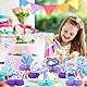 inheming 9 Stück Honeycomb Tischdekoration Meerjungfrau Party Waben Tischdeko Bienenwaben Deko Mittelstücke für Kinder Geburtstag Baby Shower Party