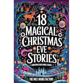 18 Magical Christmas Eve Stories Audiolibro Por The Nice Books Factory arte de portada