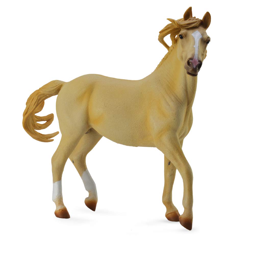 CollectA Mustang Stallion Horse Toy - Cream