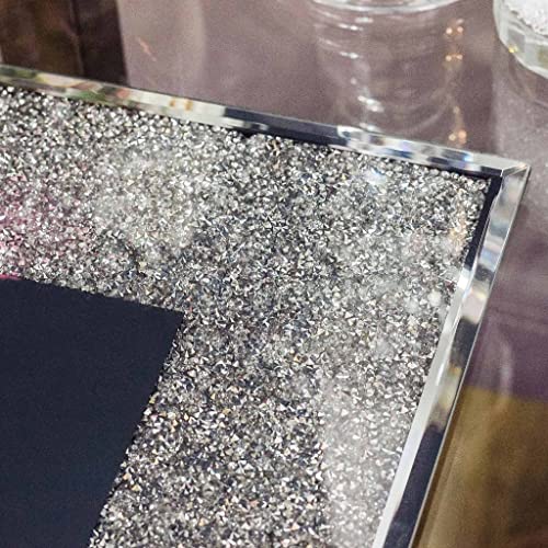 Plato Charger Regent Square de Cristal Plateado 14 pulg miniatura 4