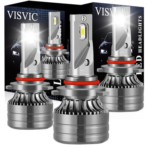 Ampoules LED phares 1996-2016 GMC SAVANA 9005 9006 faisceaux haut bas blanc 6500K, 4 pc