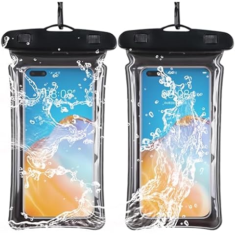 Anseom Waterproof Phone Pouch for iPhone and Samsung Cover