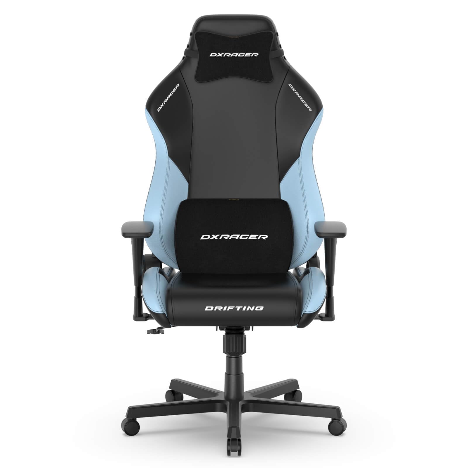 DXRacer Drifting L Ergonomic Video Gaming Chair with Lumbar Support and Headrest, Office Reclining Computer Chair for Adults, Racing Style Height