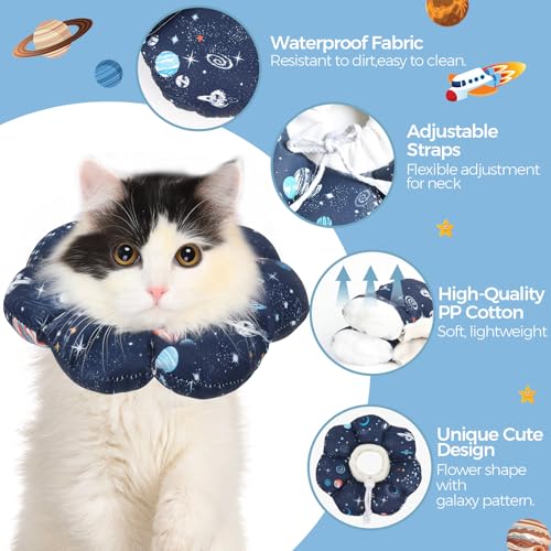 ComSaf-Cat-Cone-Collar-Soft-Protective-Adjustable-Cat-Cones-to-Stop-Licking-After-Surgery-Comfortable-Lightweight-Elizabethan-Collar-for-Cat-Kitten-Prevent-from-Licking-Wounds-Not-Block-Vision - Cucciolini Doodles   ComSaf-Cat-Cone-Collar-Soft-Protective-Adjustable-Cat-Cones-to-Stop-Licking-After-Surgery-Comfortable-Lightweight-Elizabethan-Collar-for-Cat-Kitten-Prevent-from-Licking-Wounds-Not-Block-Vision