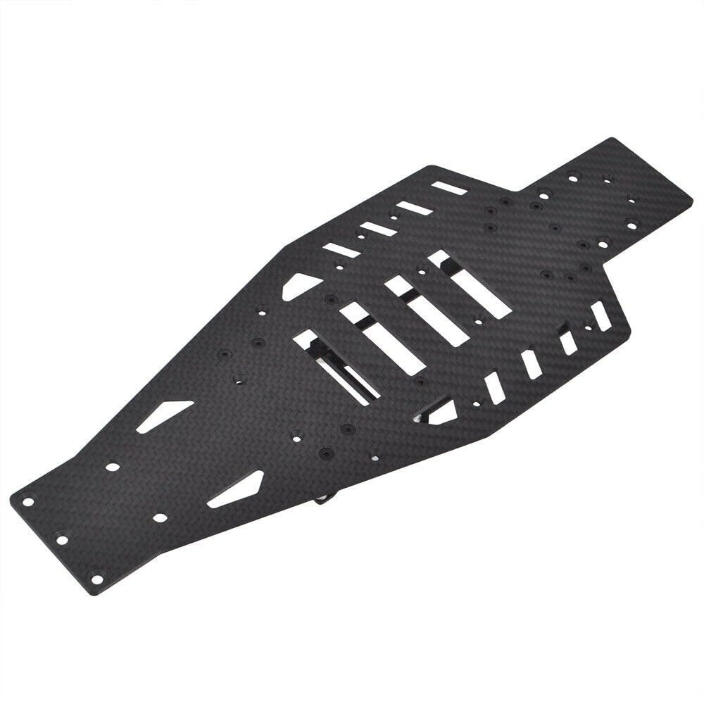 Amazon.com: RcAidong Carbon Fiber Conversion Lower Chassis for