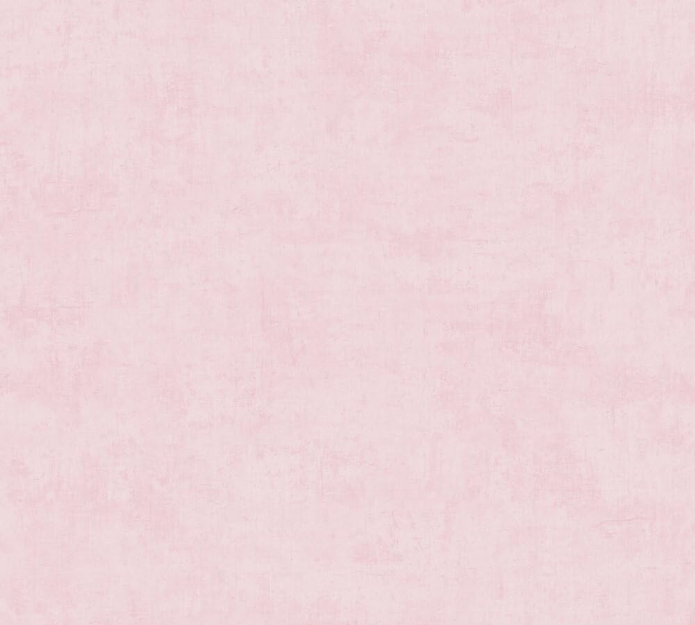 A.S. Création Lilly & Luis carta de parati TNT a tinta unita in rosa – carta de parati per bambini 10,05 x 0,53 m – 771784