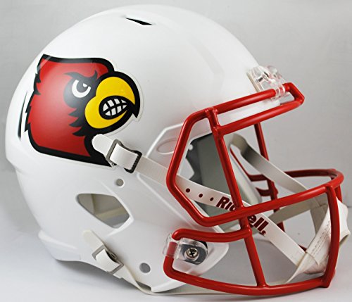 Riddell NCAA Louisville Cardinals Full Size Speed Replica Helmet, Red, Medium