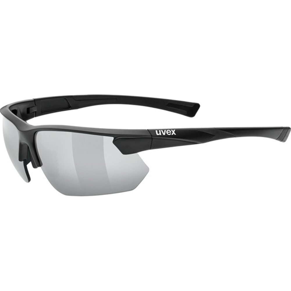 uvex Unisex's Adult, Sportstyle 221 Sports Glasses, Black mat, one Size