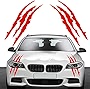 2PCS Claw Mark Decals for Cars,Headlight Car Sticker ,Stripes Scratch Decal Vinyl for Sports Cars SUV Pickup Truck Window Motorcycles ect (red)