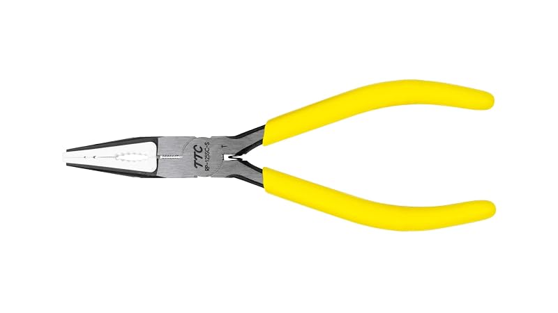 Alicate de Bico Longo com Mordentes Macios Substituíveis Tsunoda RP-125SC-S, 14 cm