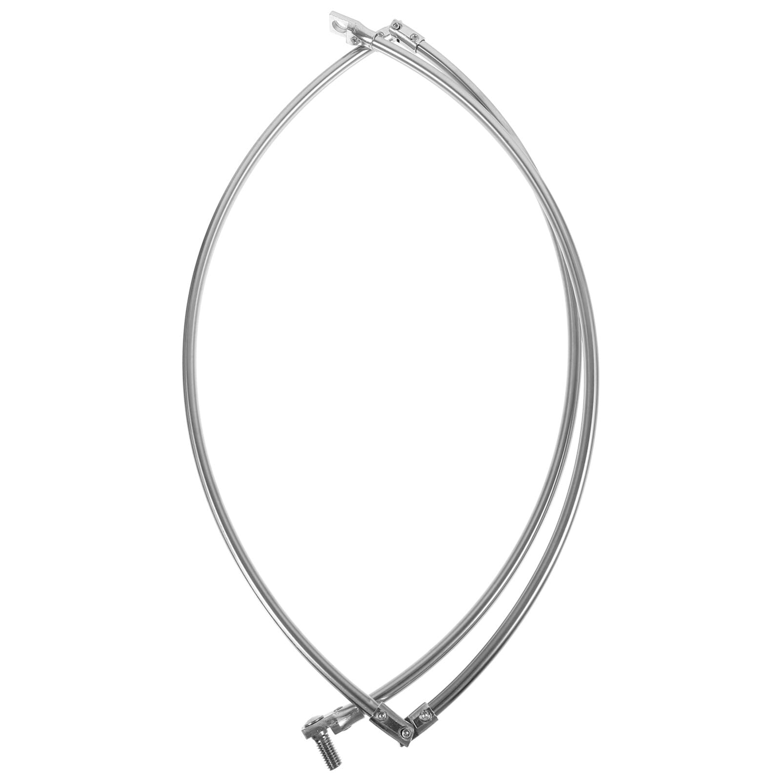 POPETPOP Crab Ring Fishing Accessories Metal Fishing Rings Crab Net Rings Crab Net Circle Dip Nets Ring Fishing Landing Net Supplies Crab Net Ring Round Stainless Steel Fishing Circle