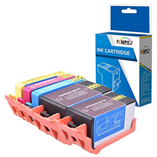 Fimpex Remanufacturado Tinta Cartucho Reemplazo Para HP Officejet Pro 6950 All-in-One 6960 All-in-One 6970 All-in-One 6975 All-in-One 903XL (BK/C/M/Y, 5-Pack)