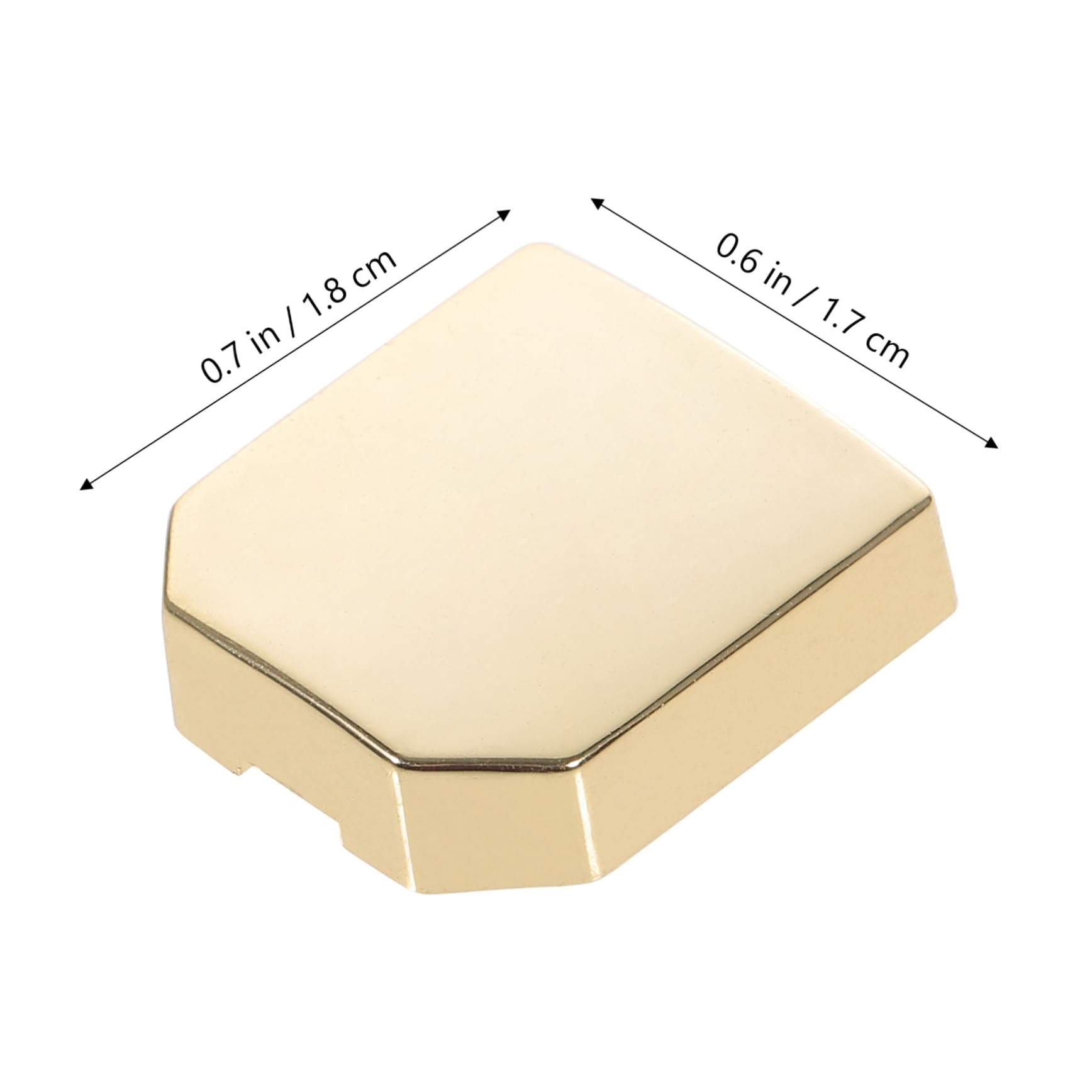 COSMEVIVI Gold Piano Metronome Slider Replacement Metal Part for Metronome Accessories