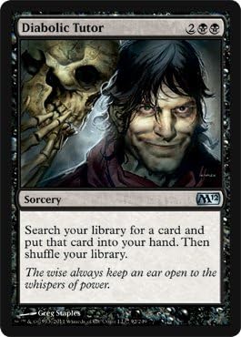 Magic: the Gathering - Diabolic Tutor - Magic 2012