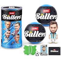 FIFA WORLD CUP 2026&trade; Ballers Series 1 2 Pack by ZURU &ndash; Official Licensed Product. Surprise Unboxing Football Collectible Sports Toy For Boys, Ages 3+