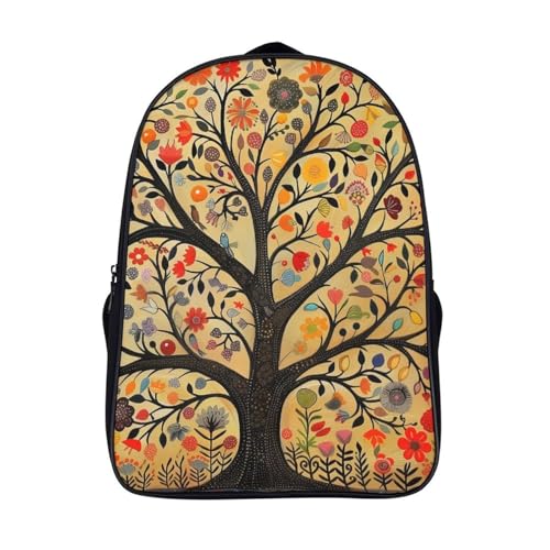 Mochilas para niñas y niños Tree of Life mochilas escolares juveniles grandes impermeables