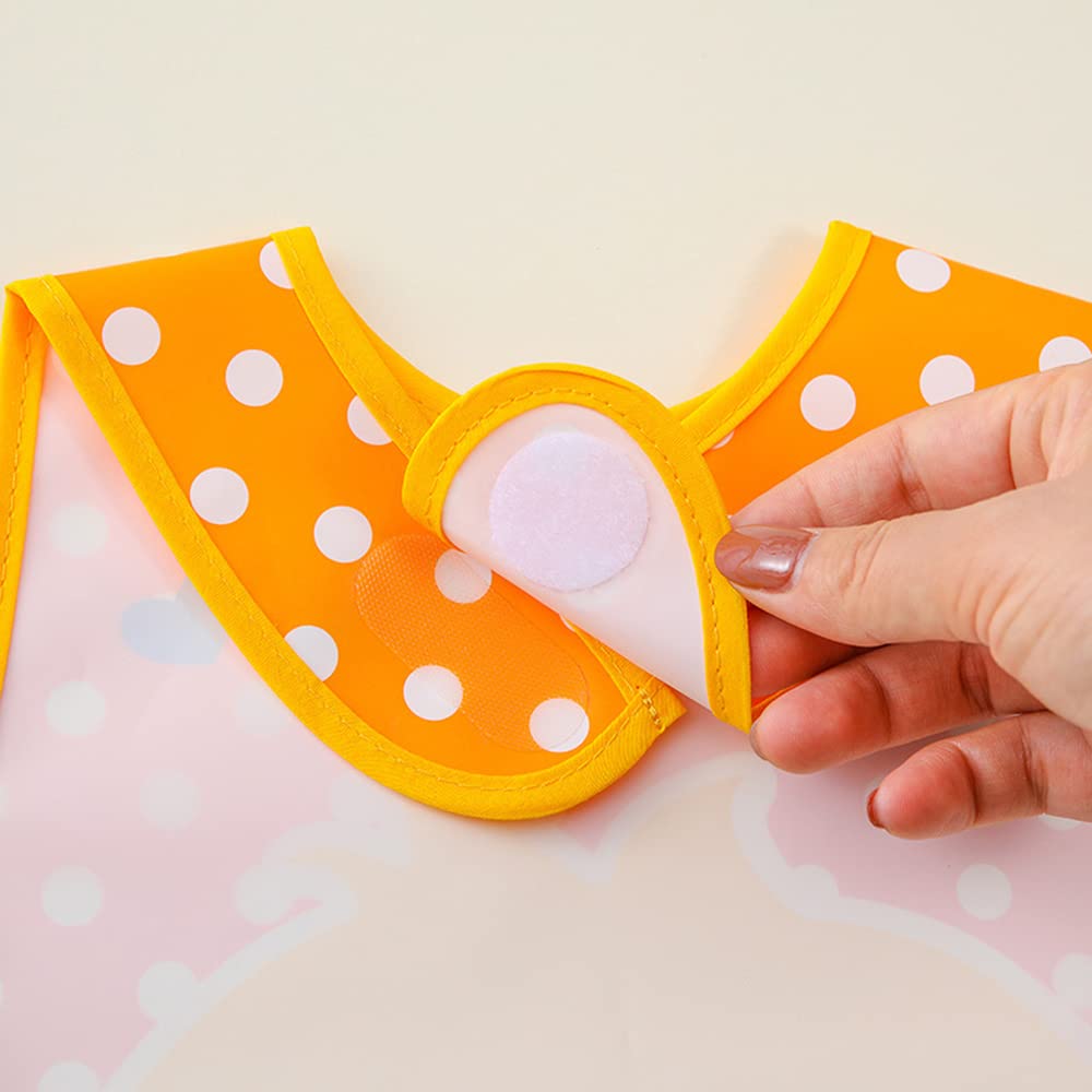 SLOSH Bavaglino Impermeabile in Plastica EVA per Bambino Neonati